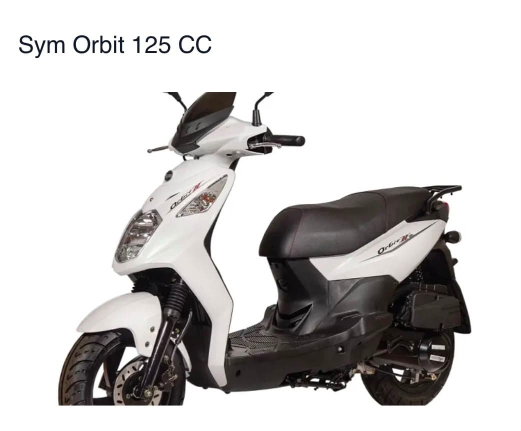 קטנוע SYM Orbit 125